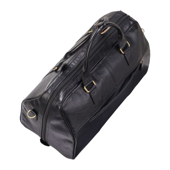 Vintage Echtleder Schwarze Reisetasche Duffle Gym Reisetasche - Atlas - Image 5