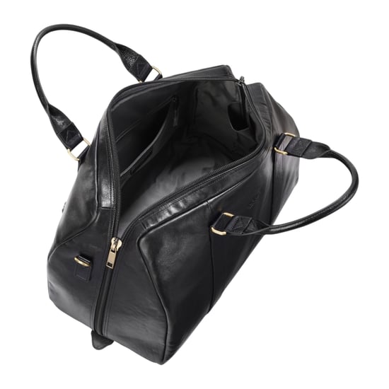 Vintage Echtleder Schwarze Reisetasche Duffle Gym Reisetasche - Atlas - Image 6