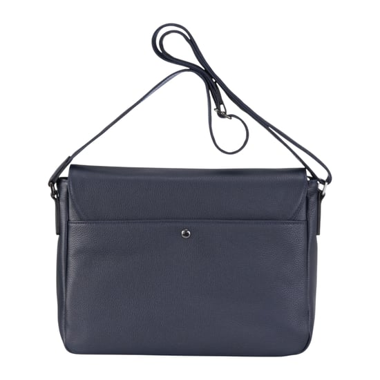 Echtes Leder Marineblau Laptoptasche Reise Arbeitstasche Messenger Satchel - Camden - Image 3