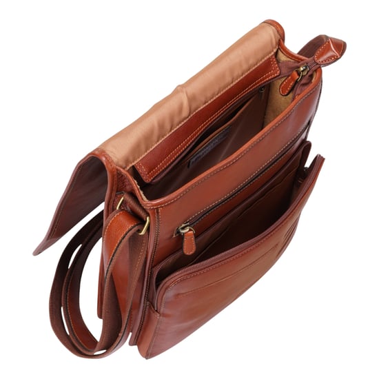Leder Vintage Tan Messenger Schulter Crossbody Reise Business Tasche - Ranger - Image 5