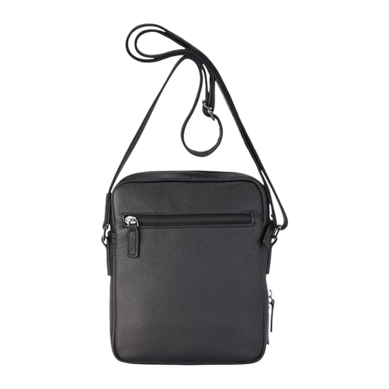 Echtes Leder Schwarz Vintage Messenger Crossbody Reisetasche - Hawthrone - Image 4