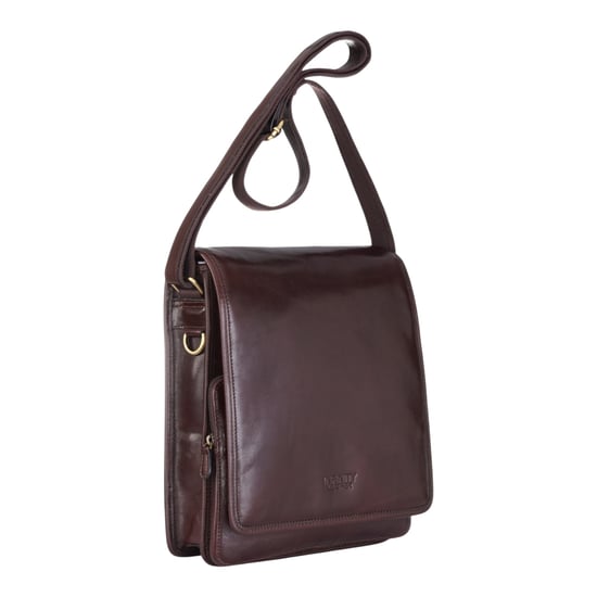 Leder Vintage Braun Messenger Schulter Crossbody Reise Business Tasche - Ranger - Image 3