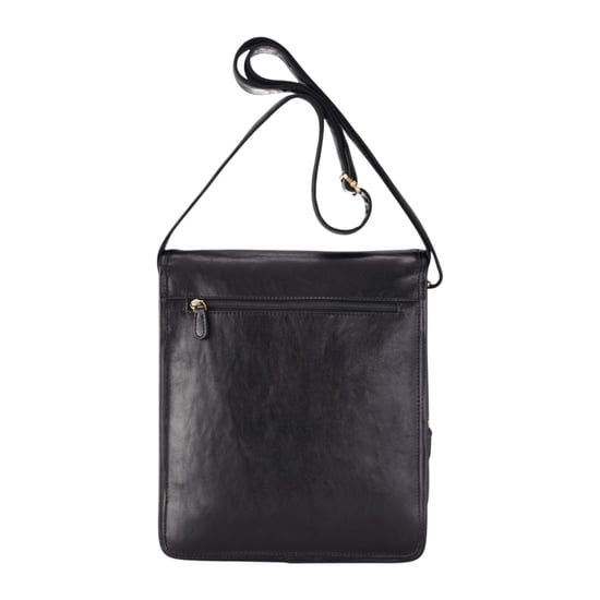 Leder Vintage Schwarz Messenger Schulter Crossbody Reise Business Tasche - Ranger - Image 4