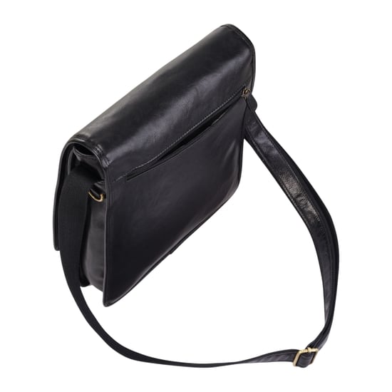Leder Vintage Schwarz Messenger Schulter Crossbody Reise Business Tasche - Ranger - Image 5