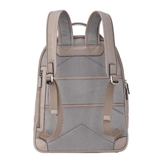 Echtleder Grau Vintage Rucksack Laptoptasche Reiserucksack - Capri - Image 6