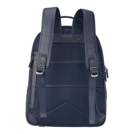 Echtleder Marineblau Vintage Rucksack Laptoptasche Reiserucksack - Capri - Image 5