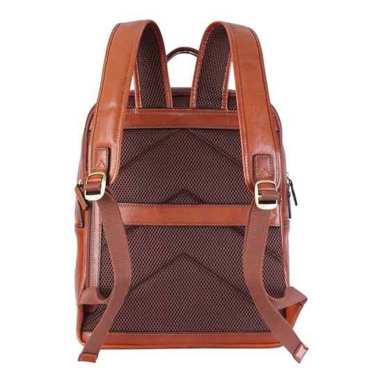 Echtleder Braun Vintage Laptop Rucksack Reisetasche - Cove - Image 6