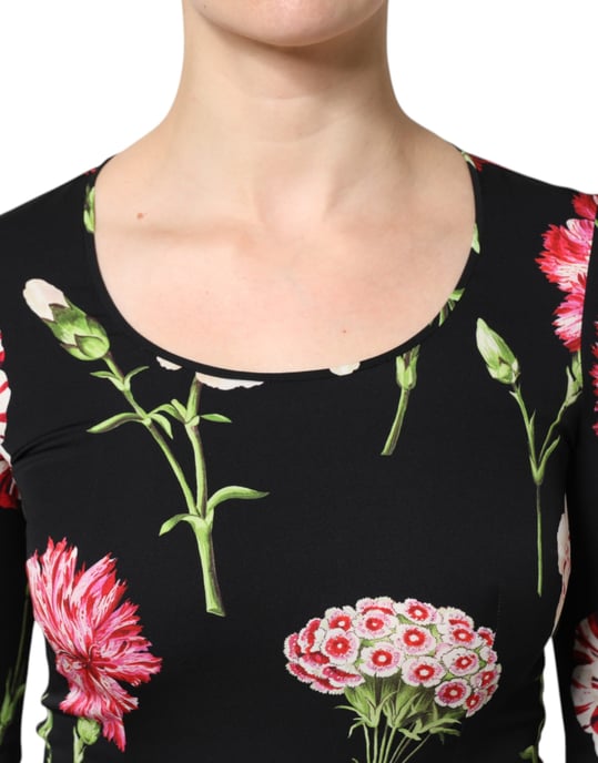 Bluse mit floralem Druck und langen Ärmeln - Image 5