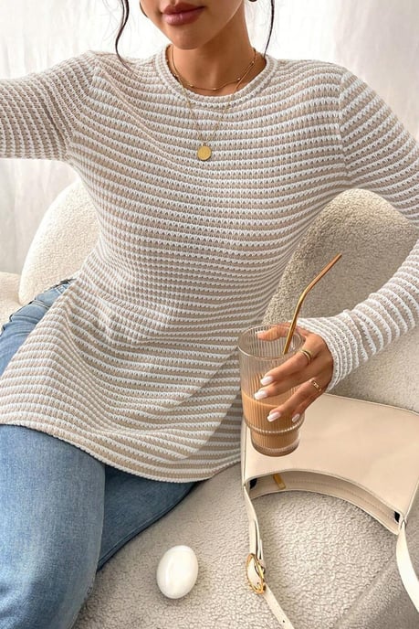 Gestreiftes Langarmshirt - Image 4