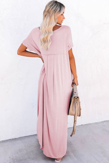Maxikleid mit seitlichen Schlitzen und Taschen - Image 3