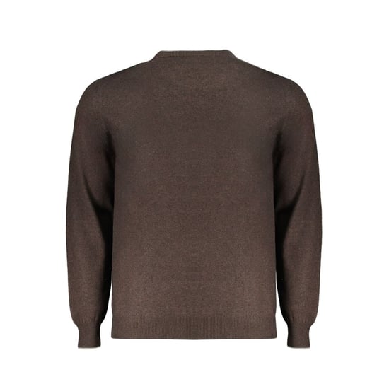 Crew-Neck-Pullover Braun Melange - Image 2