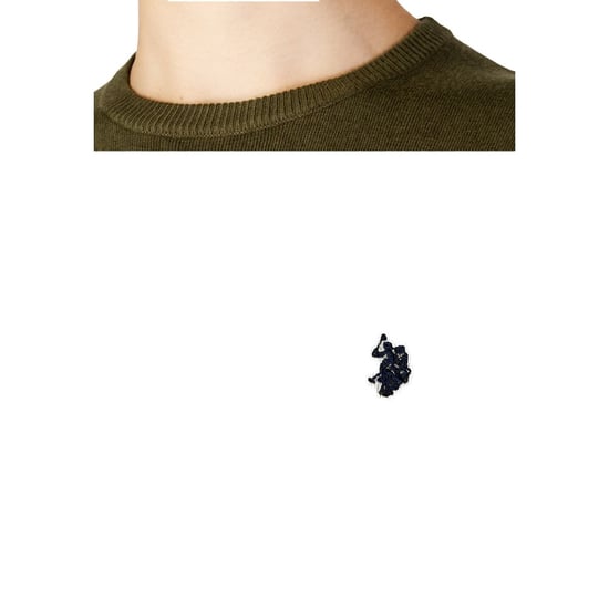 Crewneck-Pullover Olive - Image 5