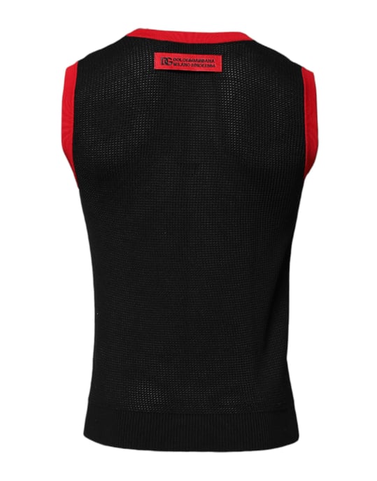 Strick ärmelloser Pullover - Image 4
