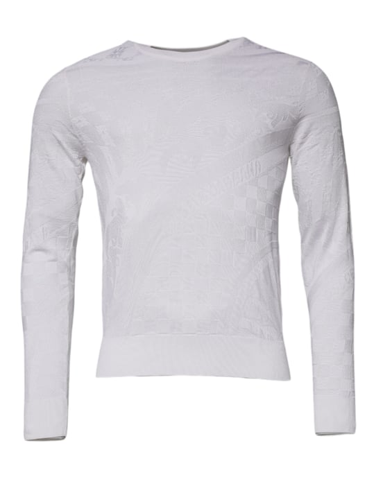 Strickpullover mit geprägtem Muster - Image 1