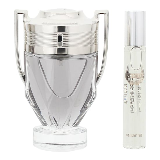 Paco Rabanne Invictus Eau de Toilette 100ml + Eau de Toilette 20ml Geschenkset - Image 2