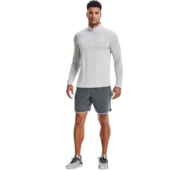 Under Armour - "2.0" Sportoberteil mit halbem Reißverschluss für Herren (Halograu) - Image 3