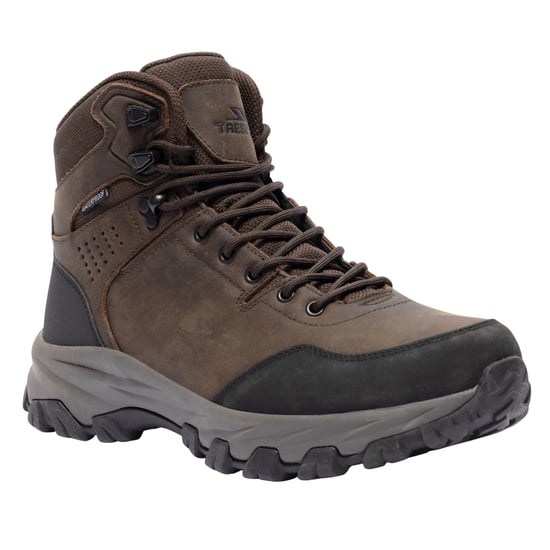 Trespass Herren Stride Leder Wanderstiefel (Dunkelbraun) - Image 4
