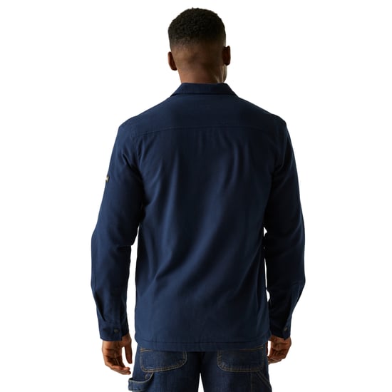 Regatta - "Spennith" Hemdjacke für Herren (Dunkles Marineblau/Glasierter Ingwer) - Image 5