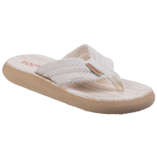Rocket Dog Damen Sunset Slip On Sandale (Creme) - Image 2