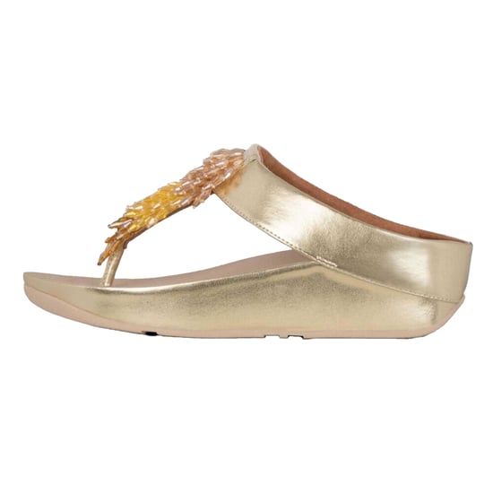 Fit Flop - Damen Sandalen "Rumba", Ombre, Zehentrenner (Golden) - Image 2