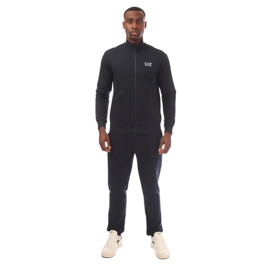 Emporio Armani - Trainingsanzug Durchgehender Reißverschluss für Herren (Marineblau) - Image 1