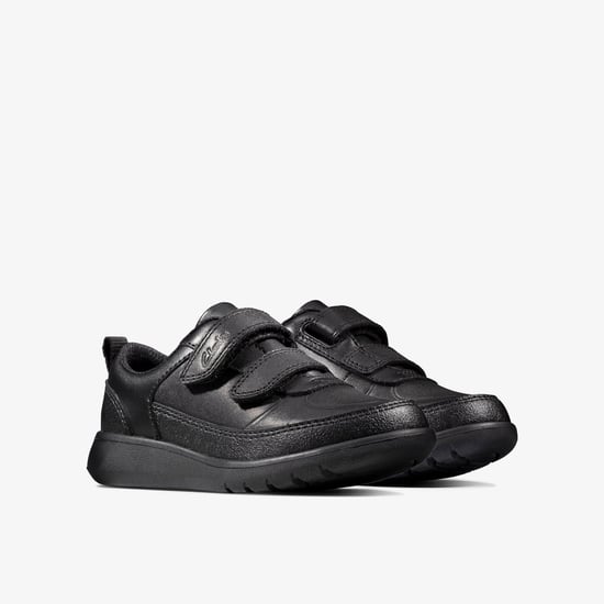 Scape Flare T Schwarze Leder Schuhe - Image 4