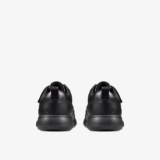 Scape Flare T Schwarze Leder Schuhe - Image 5