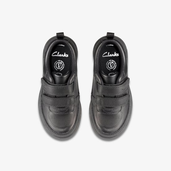 Scape Flare T Schwarze Leder Schuhe - Image 6