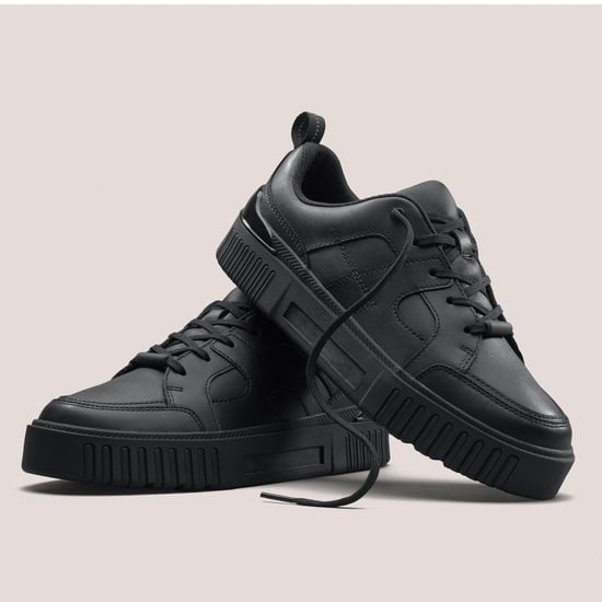Oslo Flare Y Schwarze Lederschuhe - Image 5