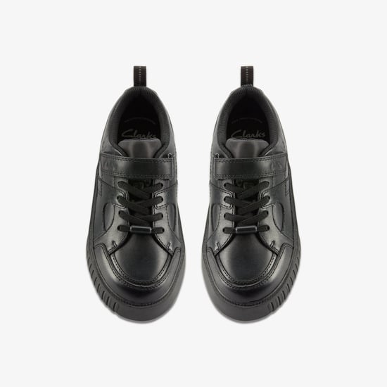 Oslo Flare O Black Leather Schuhe - Image 6