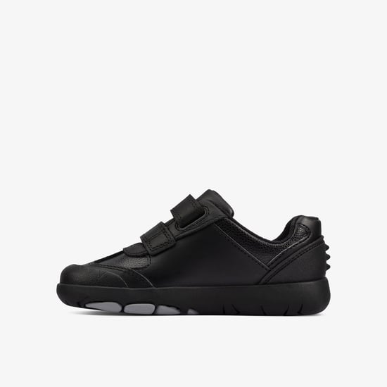 Rex Stride T Schwarze Leder Schuhe - Image 2