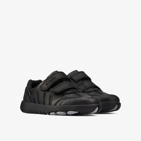 Rex Stride T Schwarze Leder Schuhe - Image 4