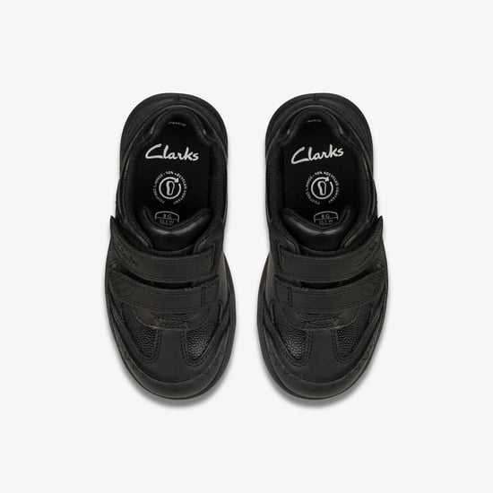 Rex Stride T Schwarze Leder Schuhe - Image 6
