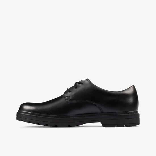 LoxhamDerby Y schwarze Lederschuhe - Image 2