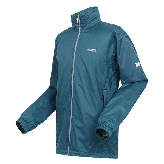 Regatta Herren Regenjacke Lyle IV, leicht, wasserfest (Leuchtend Blau/Zitronen Limette) - Image 3