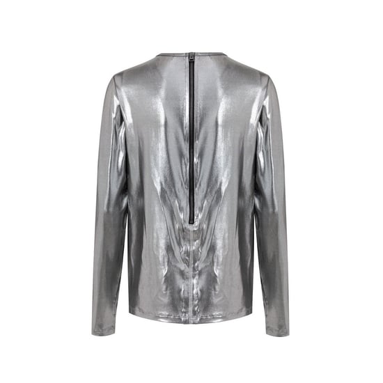 Metallisches Langarmtop - Image 2