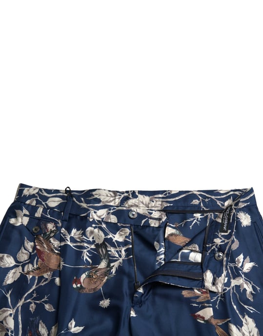 Vogelprint-Seidenshorts - Image 5