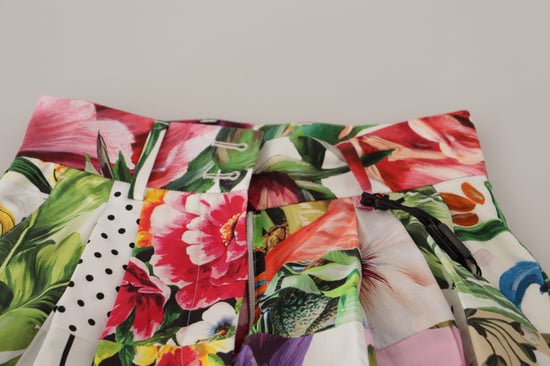 Blumen-Patchwork-Shorts im Relaxed Fit - Image 4