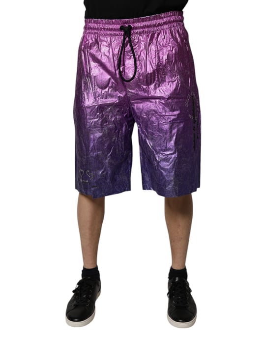 Metallic Ombré Shorts - Image 2