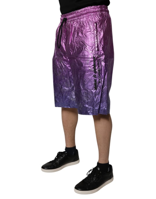 Metallic Ombré Shorts - Image 3