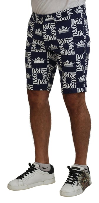 Krone Druck Shorts Sommerstil - Image 2