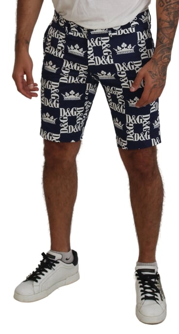 Krone Druck Shorts Sommerstil - Image 4
