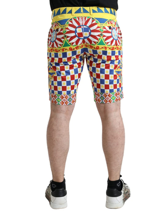 Bedruckte Baumwollshorts - Image 2