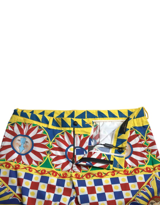 Bedruckte Baumwollshorts - Image 5