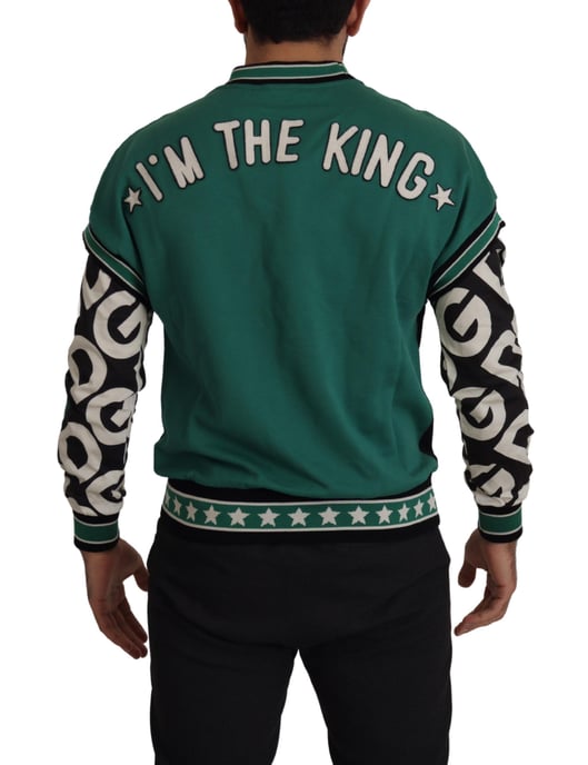 Schwarzes Baumwoll-Sweatshirt mit Rundhalsausschnitt - Image 3