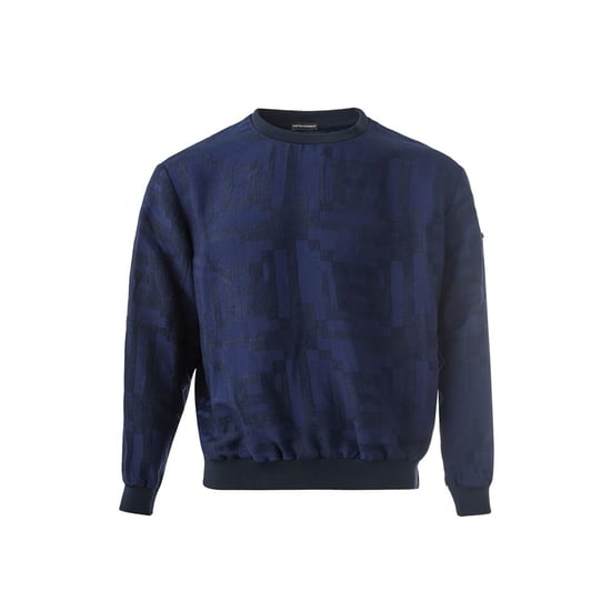 Crewneck-Sweatshirt mit geometrischem Muster - Image 1