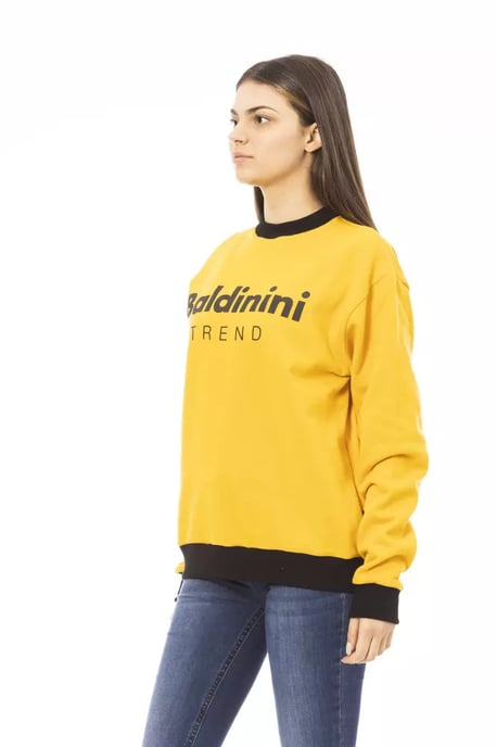 Gelbes Rundhals-Sweatshirt - Image 2