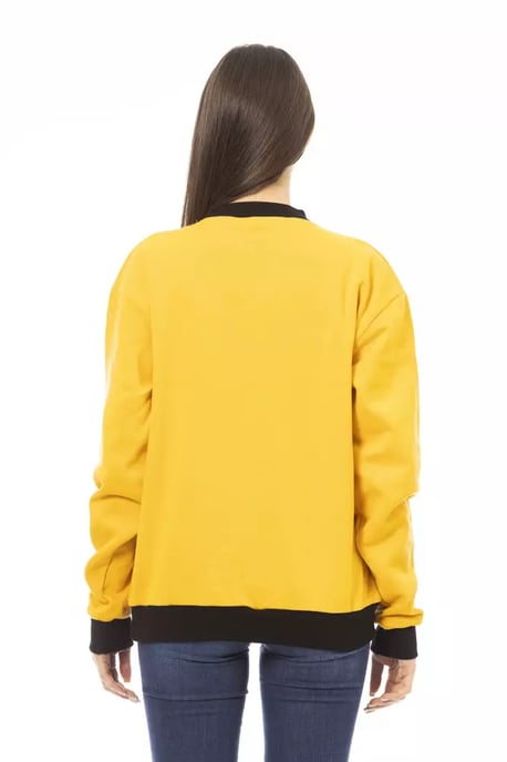 Gelbes Rundhals-Sweatshirt - Image 3