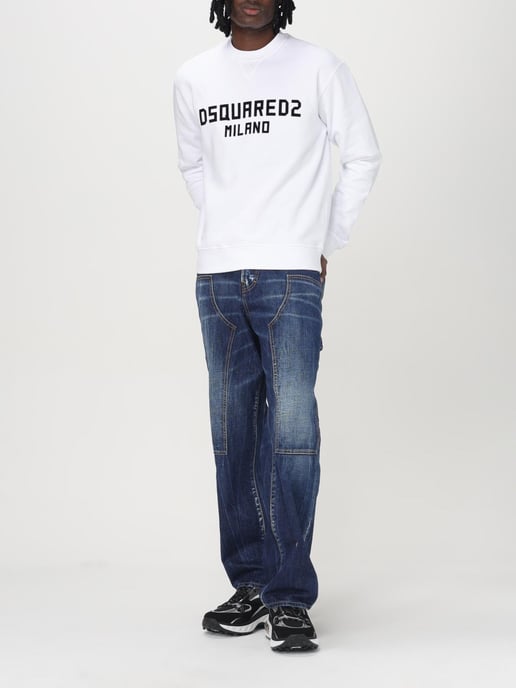 Dsquared2 Pullover Sweatshirt mit Logo - Image 2