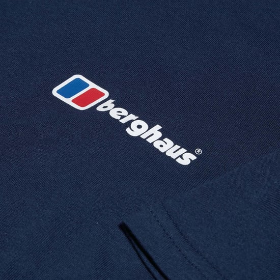 Berghaus - T-Shirt für Herren Baumwolle aus biologischem AnbauKlassisch (Dunkelblau) - Image 3